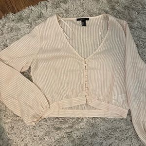 F21 sheer shirt